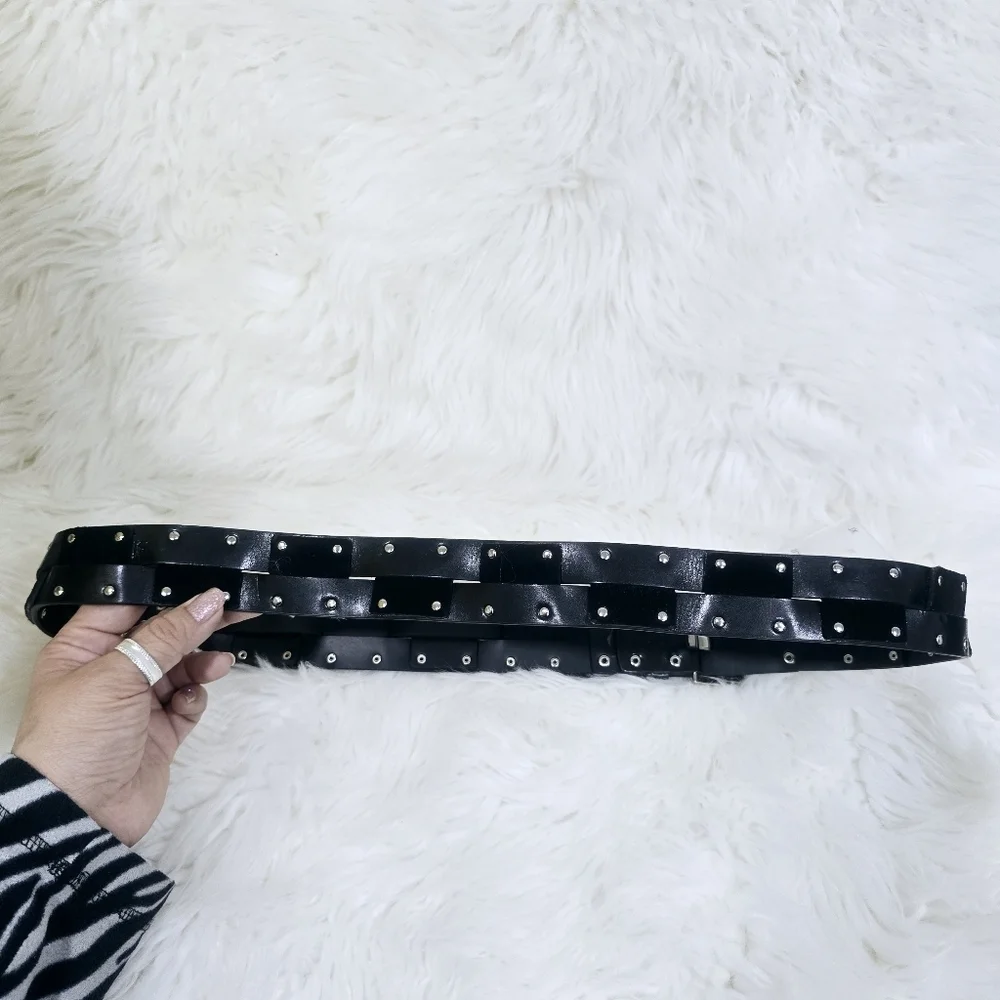 Calvin Klein women's black belt size XL New